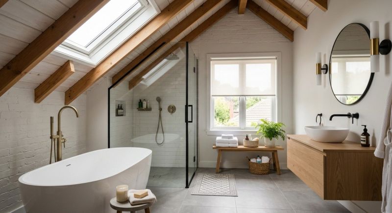 Attic Bathroom Remodeling in Berlin, MD