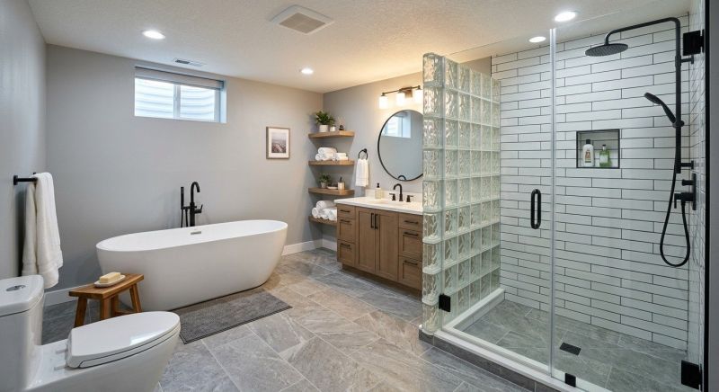 Basement Bathroom Remodeling in Berlin, MD