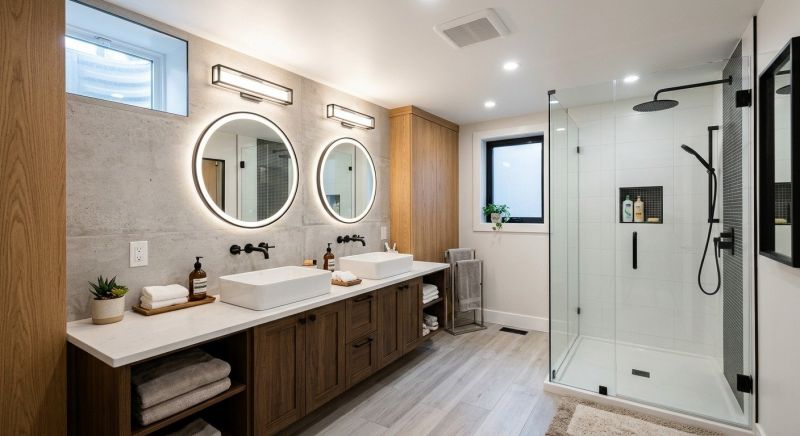 Basement Bathroom Remodeling in Berlin, MD