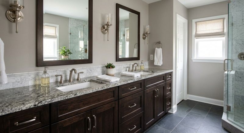 Granite Shower Installation in Berlin, MD
